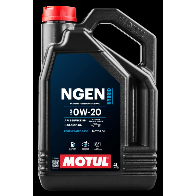 MOTUL NGEN HYBRID 0W-20 4 LT