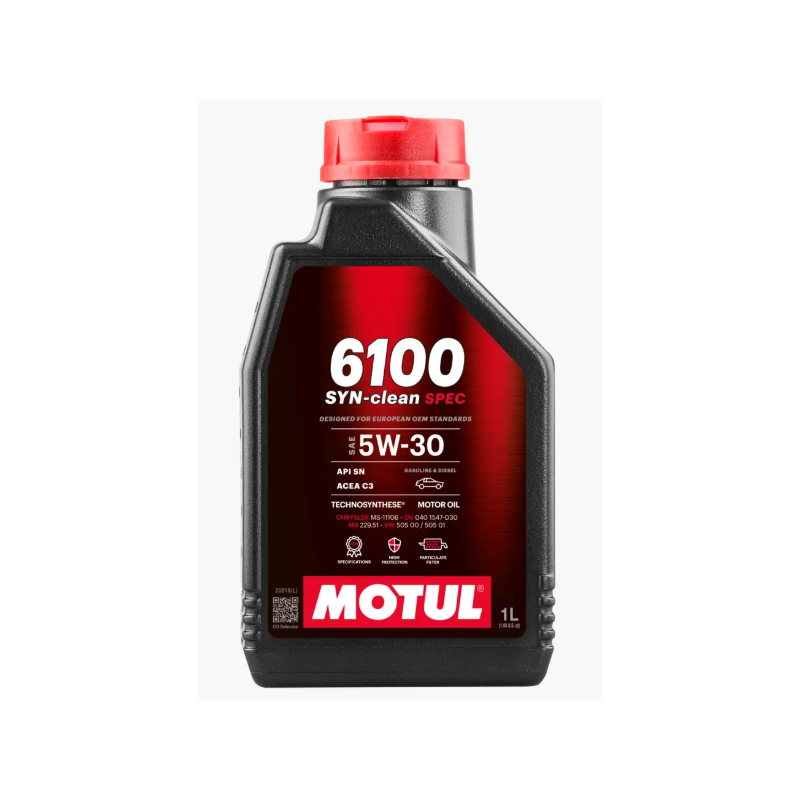MOTUL 6100 SYN-CLEAN SPEC 5W30 1 LT