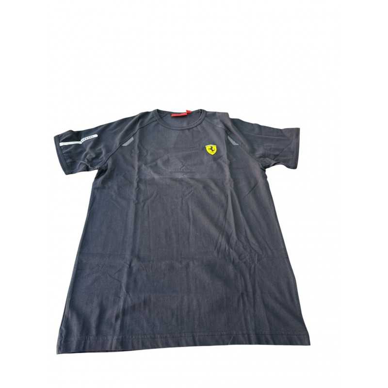 32003320122 T-SHIRT FERRARI UOMO NERA TG.M