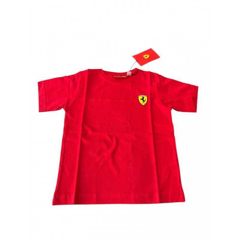 32004130206 T-SHIRT FERRARI BIMBO ROSSA TG.06