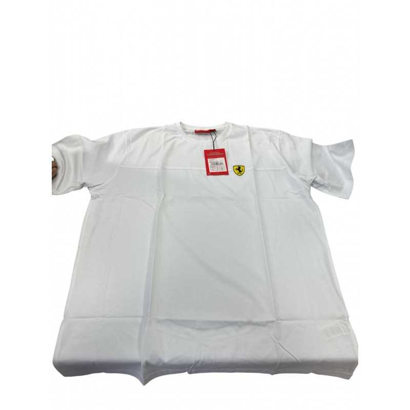 32003020324 T-SHIRT FERRARI UOMO BIANCA TG.XL