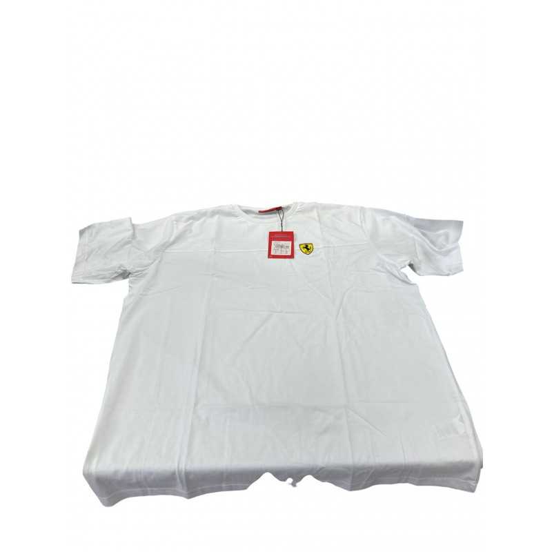 32003020325 T-SHIRT FERRARI UOMO BIANCA TG.XXL