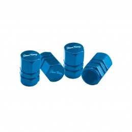 Cappucci valvola Hexagonal Blue