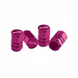 Cappucci valvola Hexagonal Pink