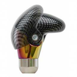 Pomello Shake regolabile carbon look Outlet