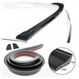 Spoiler adesivo universale carbon look