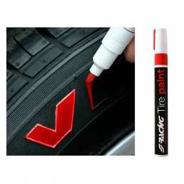 Decorazione gomme rossa