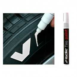 Decorazione gomme bianca