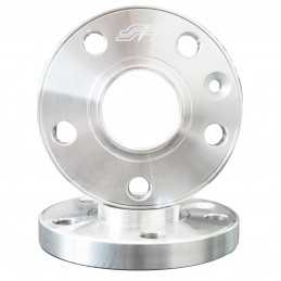 2 distanziali alluminio 16mm 5x108 mozzo 60,1