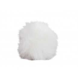Copripomello Fluffy Fur bianco