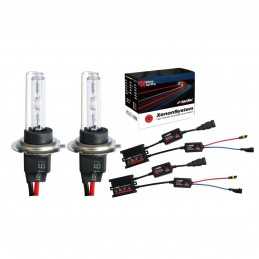 H7 Xenon Canbus Slim 6000°K lampada base metallica