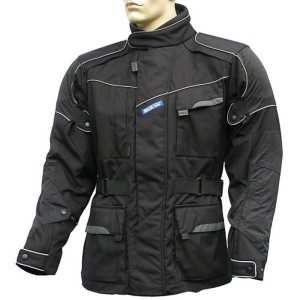 Giacca Moto Sparco Hi-Tech Long Nera